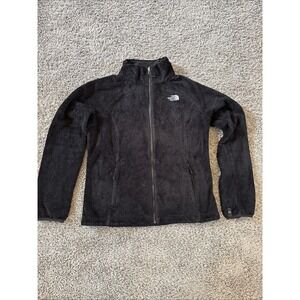 The North Face Women's Full Zip Fleece Jacket-‎ Medium - Black
